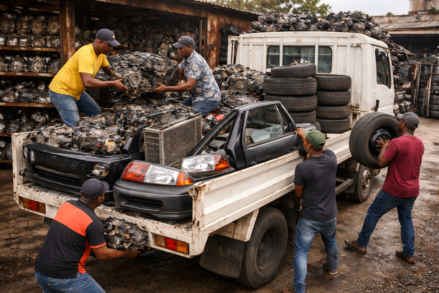 Team loading parts